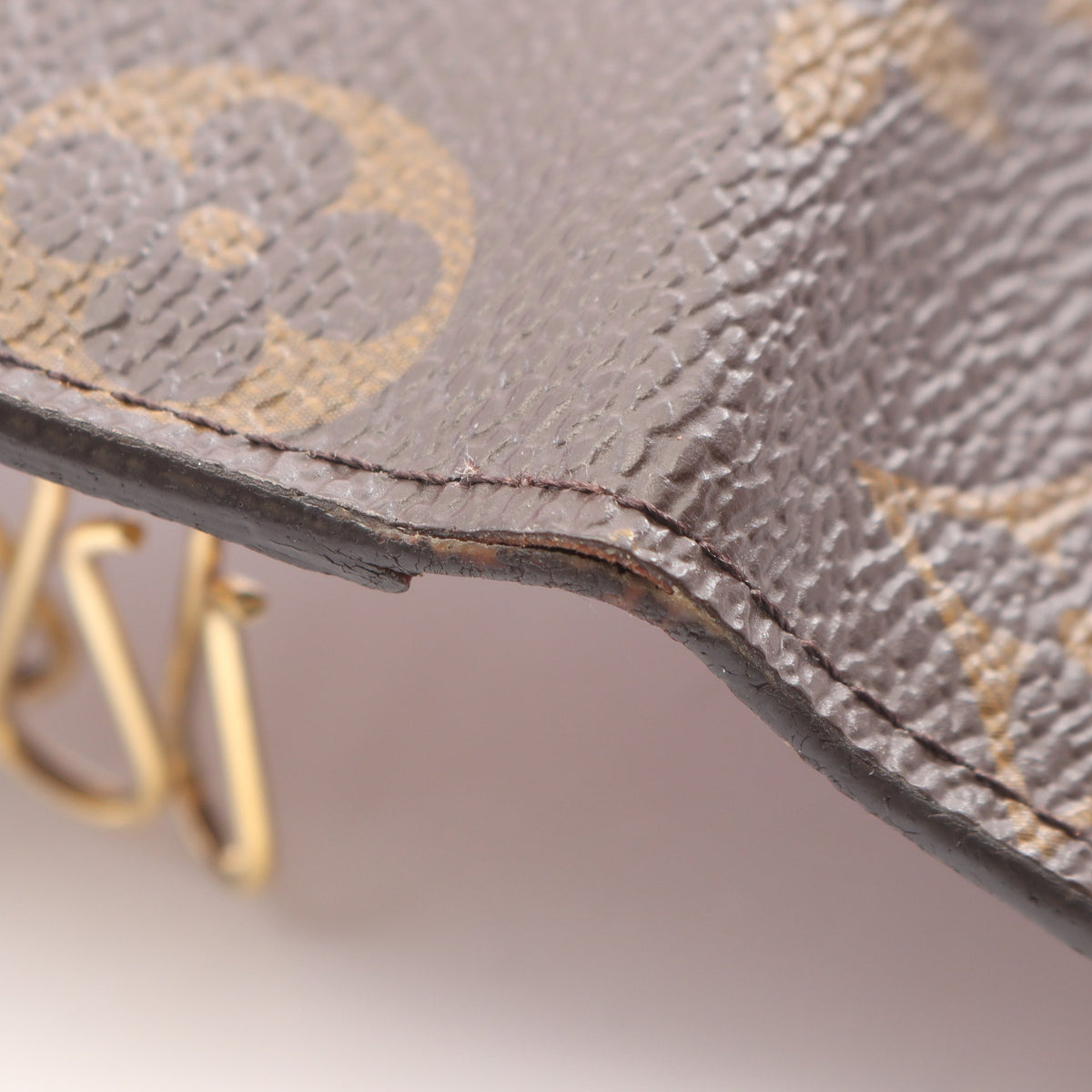 ミュルティクレ6 モノグラム 6連 キーケース PVC ブラウン ルイヴィトン 財布・小物 LOUIS VUITTON