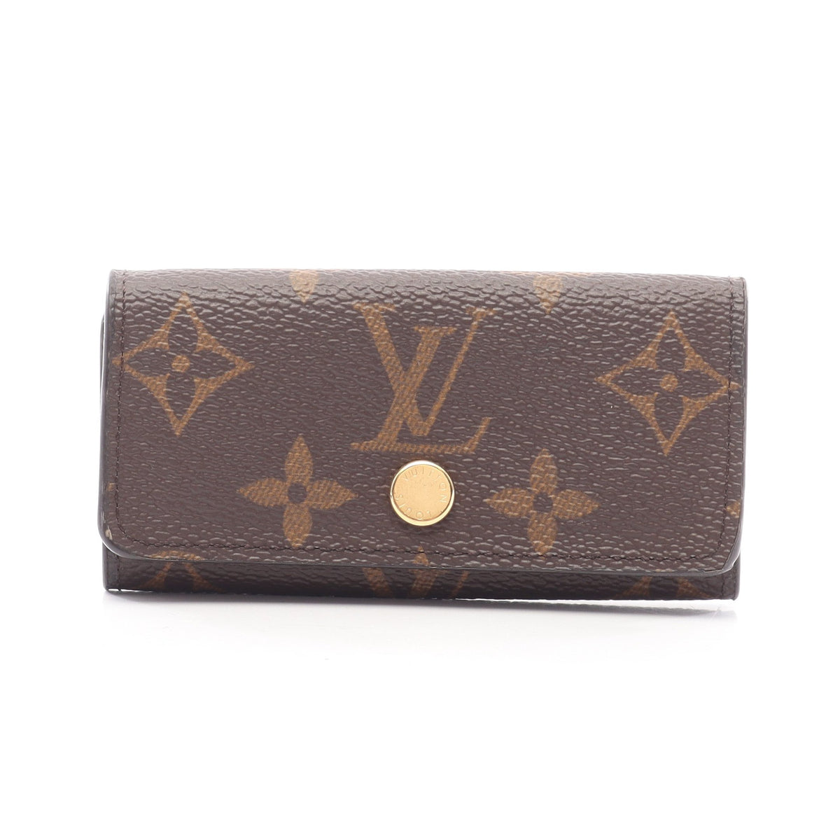 ミュルティクレ4 モノグラム 4連 キーケース PVC ブラウン ルイヴィトン 財布・小物 LOUIS VUITTON