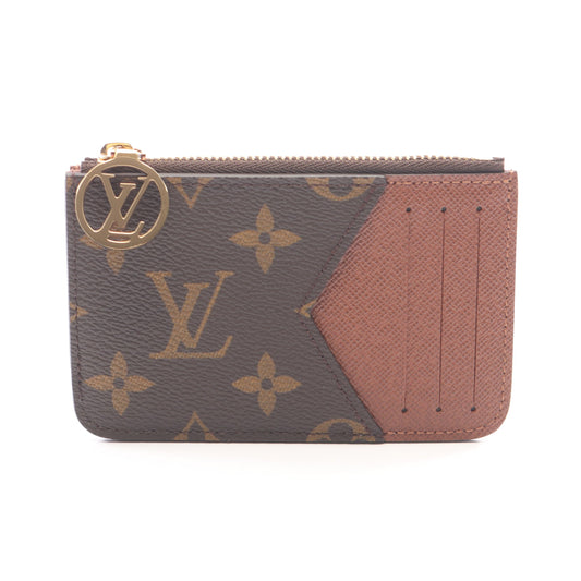 ポルト カルト ロミー モノグラム カードケース コインケース PVC レザー ブラウン ルイヴィトン 財布・小物 LOUIS VUITTON