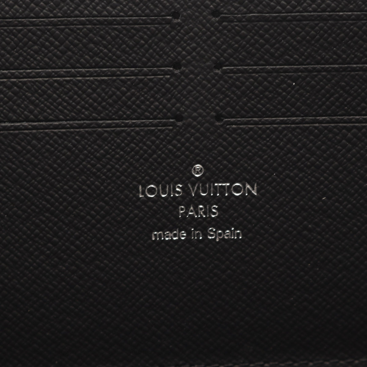 ジッピー ドラゴンヌ ダミエグラフィット L字ファスナー長財布 PVC レザー ブラック ルイヴィトン 財布・小物 LOUIS VUITTON