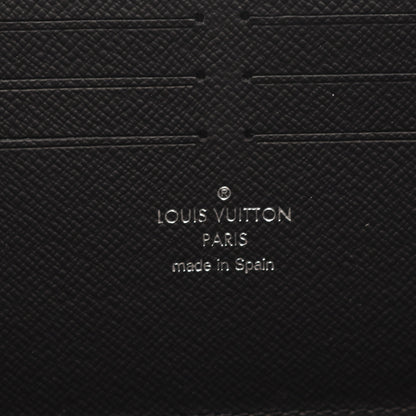 ジッピー ドラゴンヌ ダミエグラフィット L字ファスナー長財布 PVC レザー ブラック ルイヴィトン 財布・小物 LOUIS VUITTON