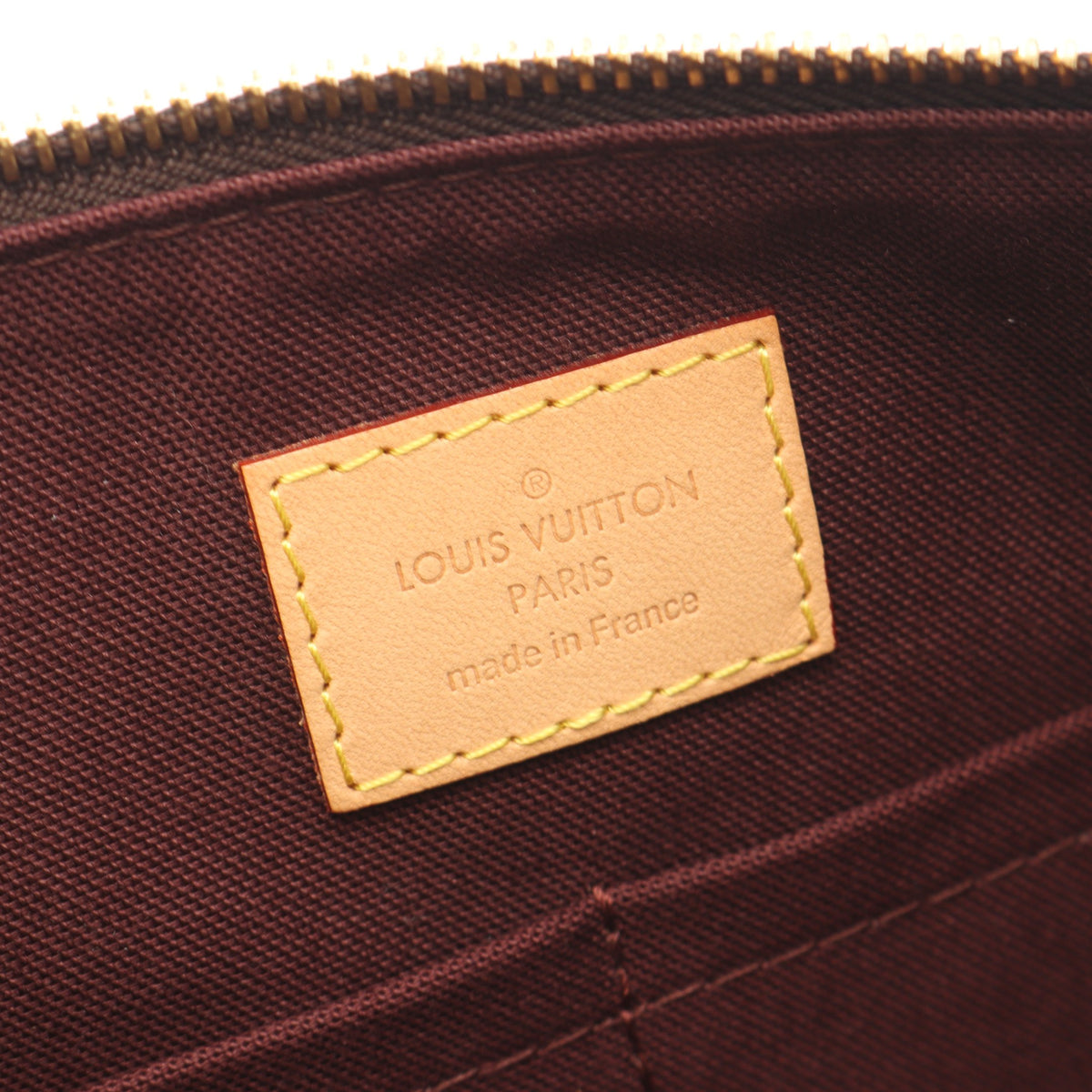 イエナPM モノグラム ショルダーバッグ トートバッグ PVC レザー ブラウン ルイヴィトン バッグ LOUIS VUITTON