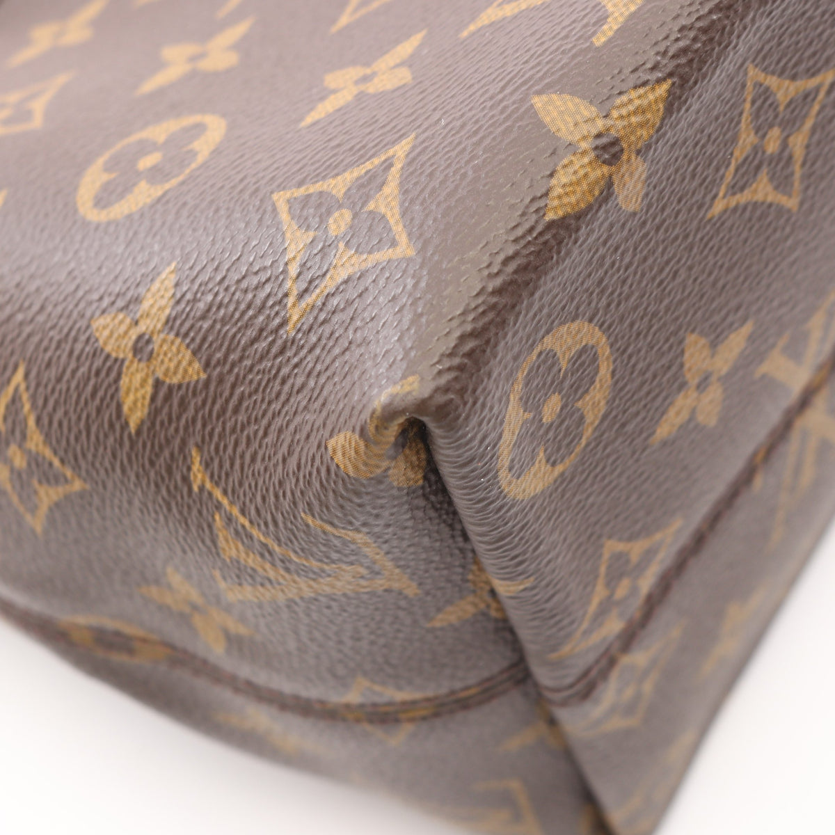 イエナPM モノグラム ショルダーバッグ トートバッグ PVC レザー ブラウン ルイヴィトン バッグ LOUIS VUITTON