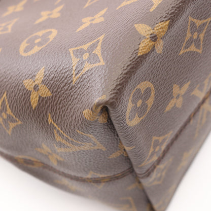 イエナPM モノグラム ショルダーバッグ トートバッグ PVC レザー ブラウン ルイヴィトン バッグ LOUIS VUITTON