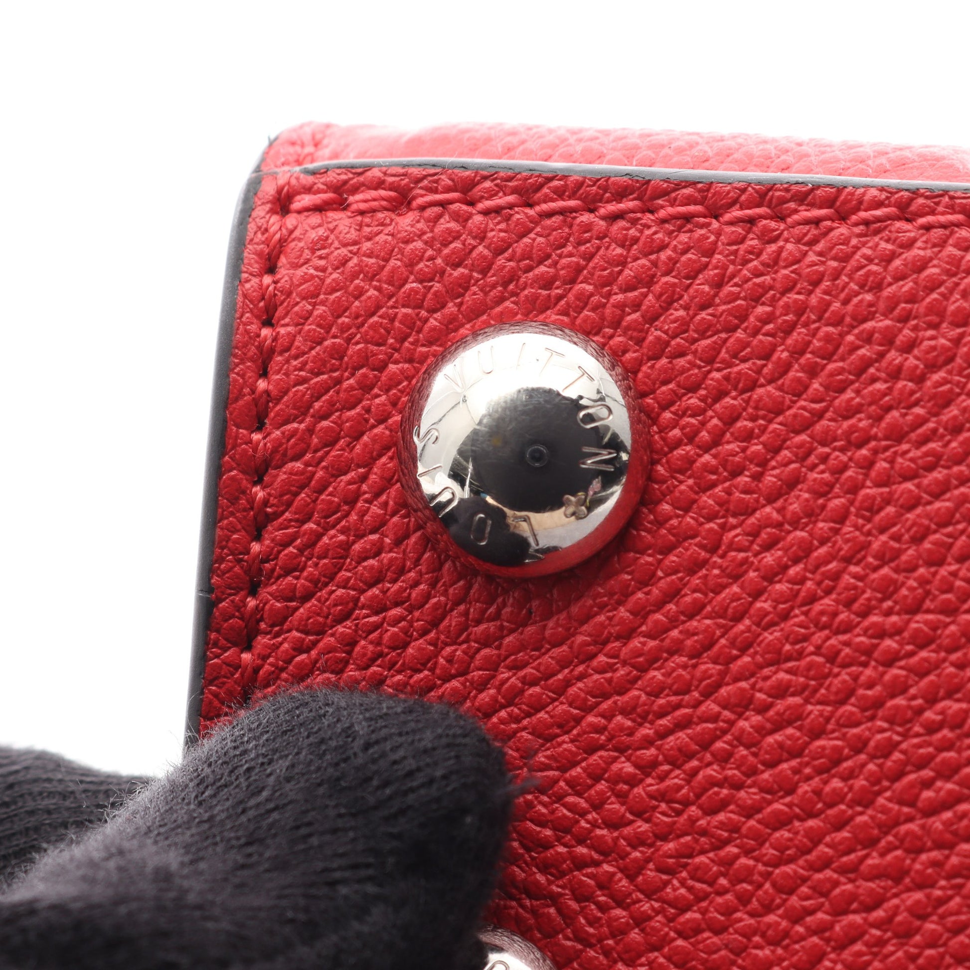 ポンヌフMINI モノグラムアンプラント ポピーペタル 2WAY ハンドバッグ レザー コーラルピンク ルイヴィトン バッグ LOUIS VUITTON