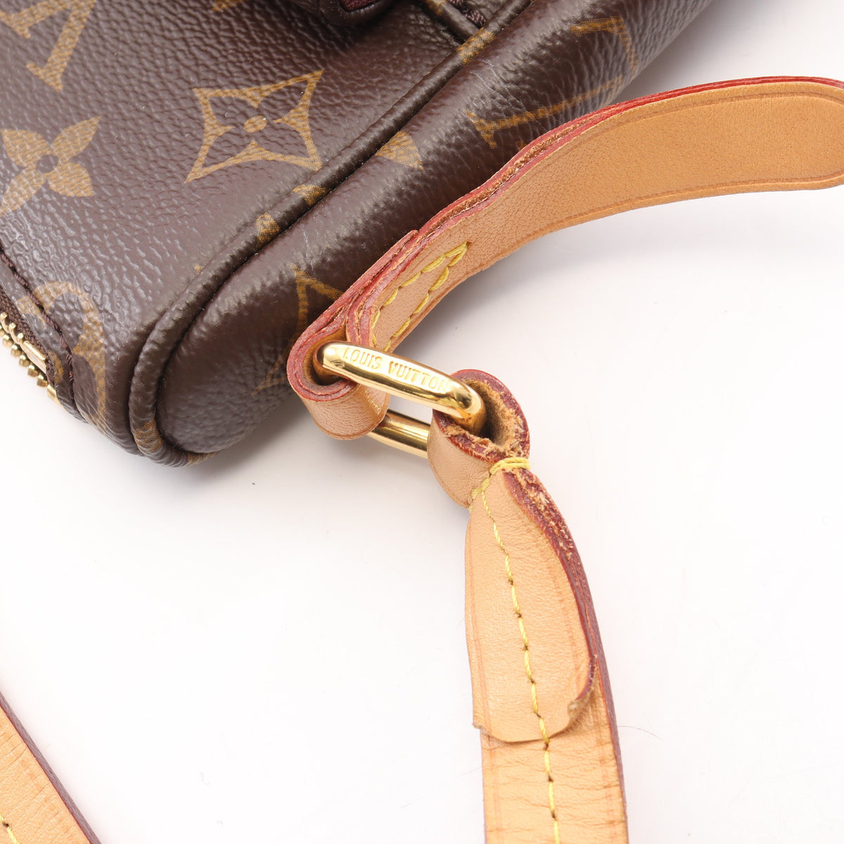 マビヨン モノグラム ショルダーバッグ PVC レザー ブラウン ルイヴィトン バッグ LOUIS VUITTON