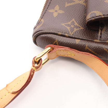 マビヨン モノグラム ショルダーバッグ PVC レザー ブラウン ルイヴィトン バッグ LOUIS VUITTON
