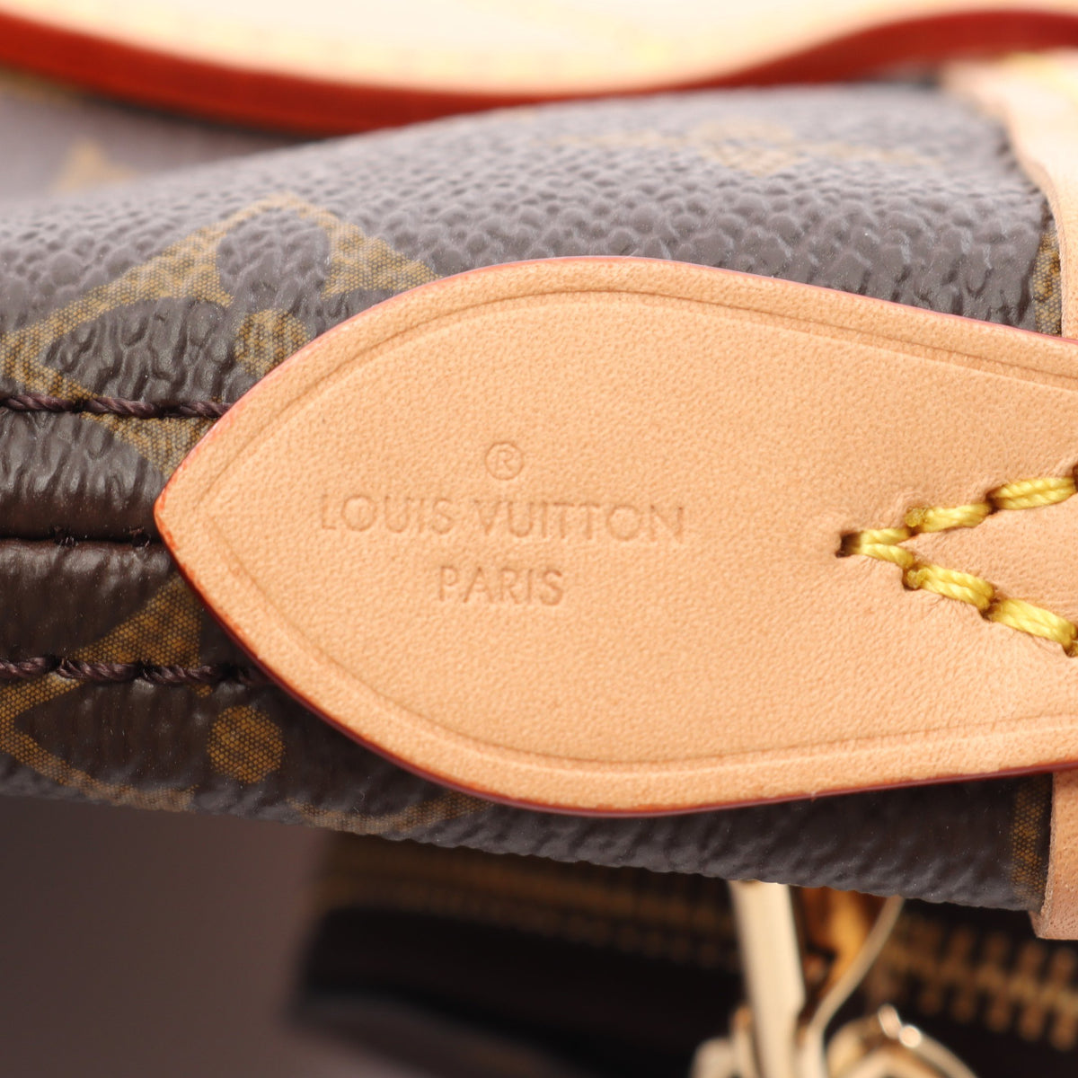 ネヴァーフルBB モノグラム ベージュ 2WAY ハンドバッグ PVC レザー ブラウン ルイヴィトン バッグ LOUIS VUITTON