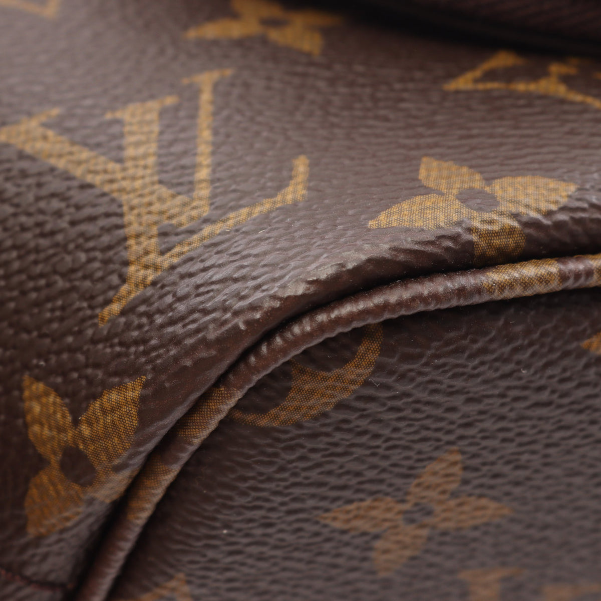 ネヴァーフルBB モノグラム ベージュ 2WAY ハンドバッグ PVC レザー ブラウン ルイヴィトン バッグ LOUIS VUITTON