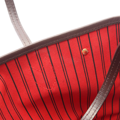 ネヴァーフルPM ダミエエベヌ ハンドバッグ トートバッグ PVC レザー ブラウン ルイヴィトン バッグ LOUIS VUITTON