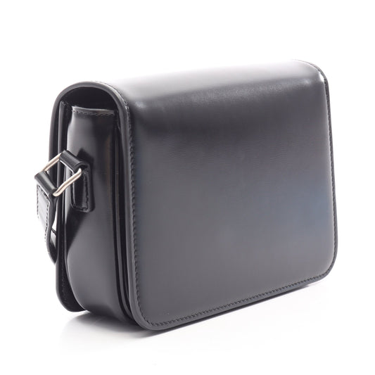 ティーン トリオンフ バッグ ショルダーバッグ レザー ブラック セリーヌ バッグ CELINE