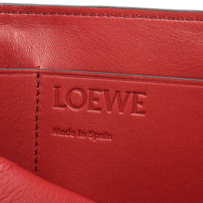 トライフォールド ウォレット 三つ折り財布 レザー ブラウン ロエベ 財布・小物 LOEWE