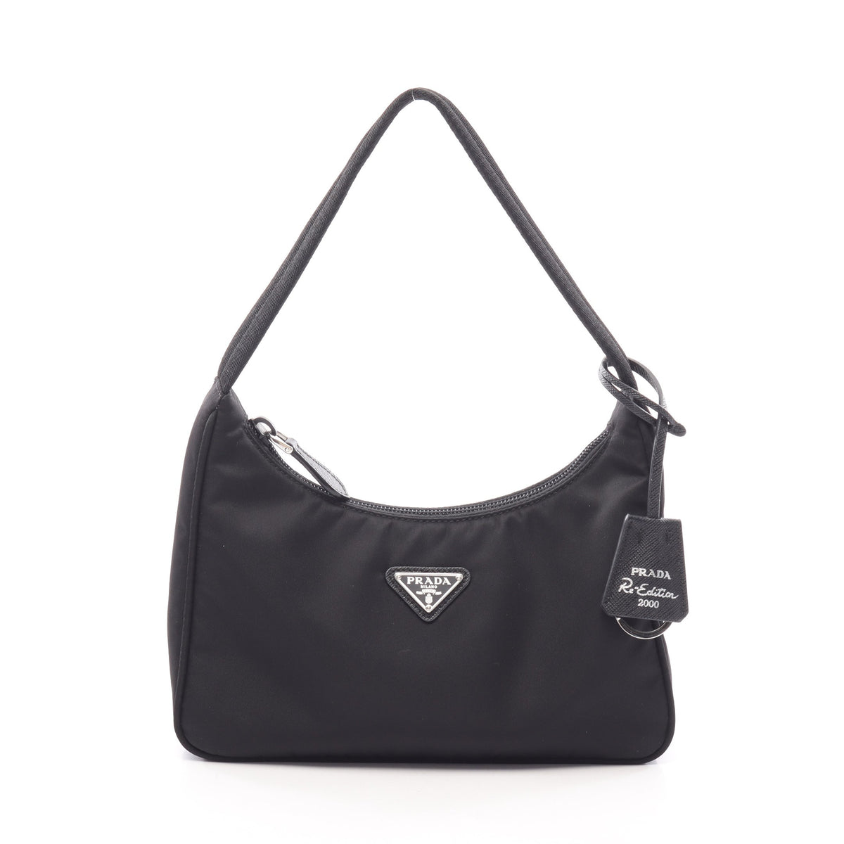 Re-Edition 2000 ミニバッグ ハンドバッグ ナイロン ブラック プラダ バッグ PRADA