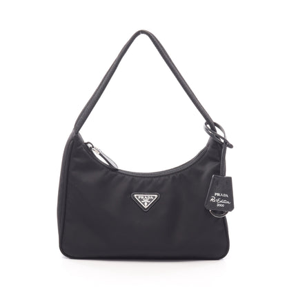 Re-Edition 2000 ミニバッグ ハンドバッグ ナイロン ブラック プラダ バッグ PRADA