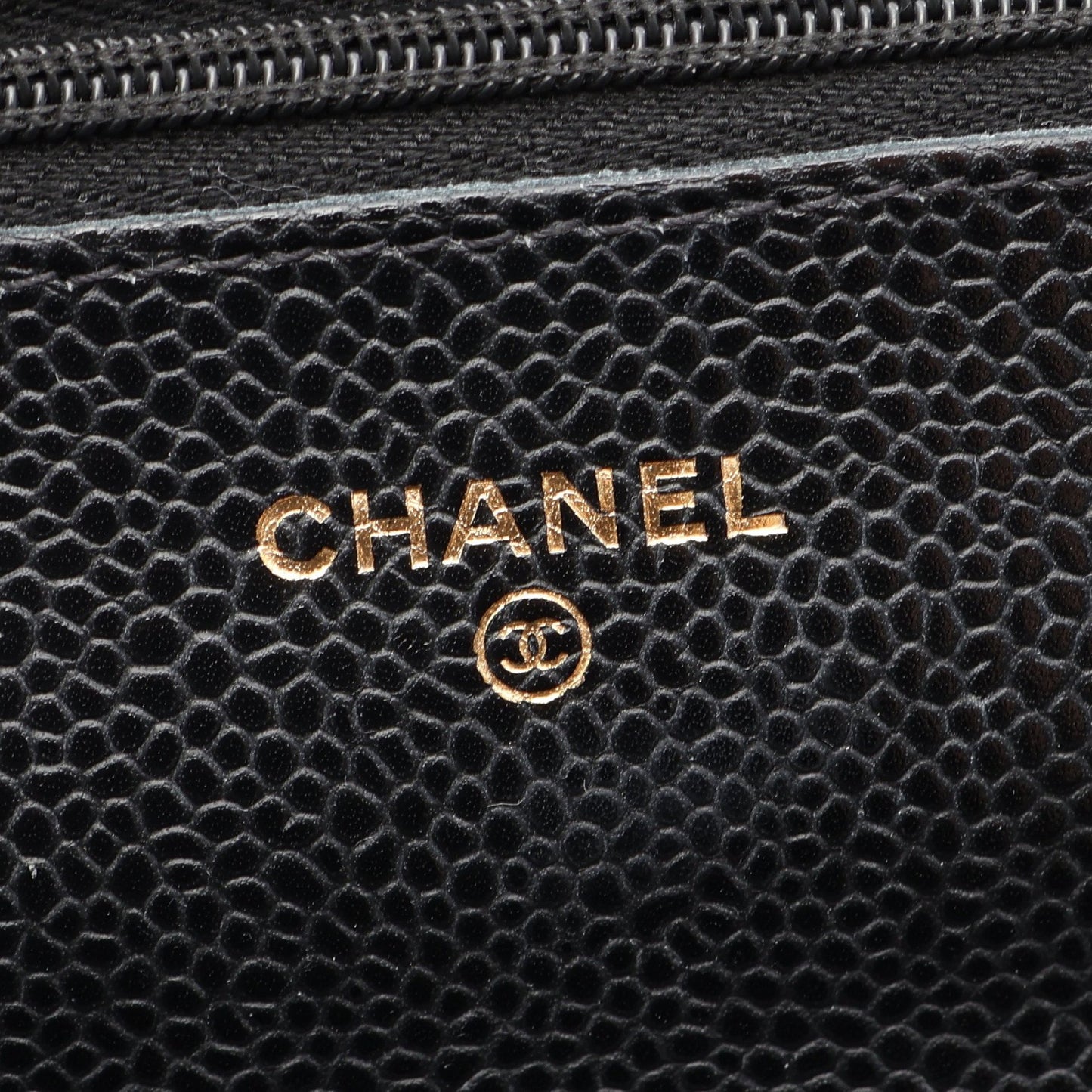 マトラッセ チェーンウォレット キャビアスキン ブラック ゴールド金具 シャネル バッグ CHANEL