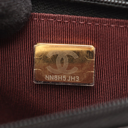 マトラッセ チェーンウォレット キャビアスキン ブラック ゴールド金具 シャネル バッグ CHANEL