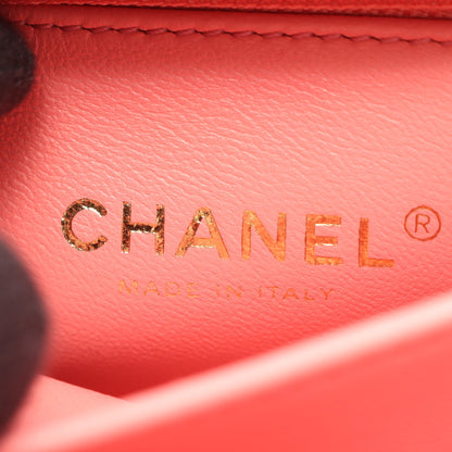 マトラッセ トップハンドル 2WAY チェーンショルダーバッグ レザー ホワイト ゴールド金具 シャネル バッグ CHANEL