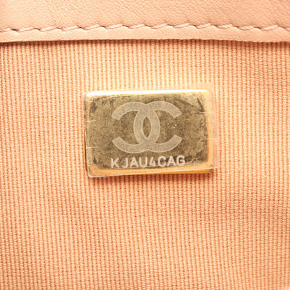 ミニマトラッセ アンティークゴールド金具 2WAY チェーンショルダーバッグ ラムスキン ベージュ シャネル バッグ CHANEL