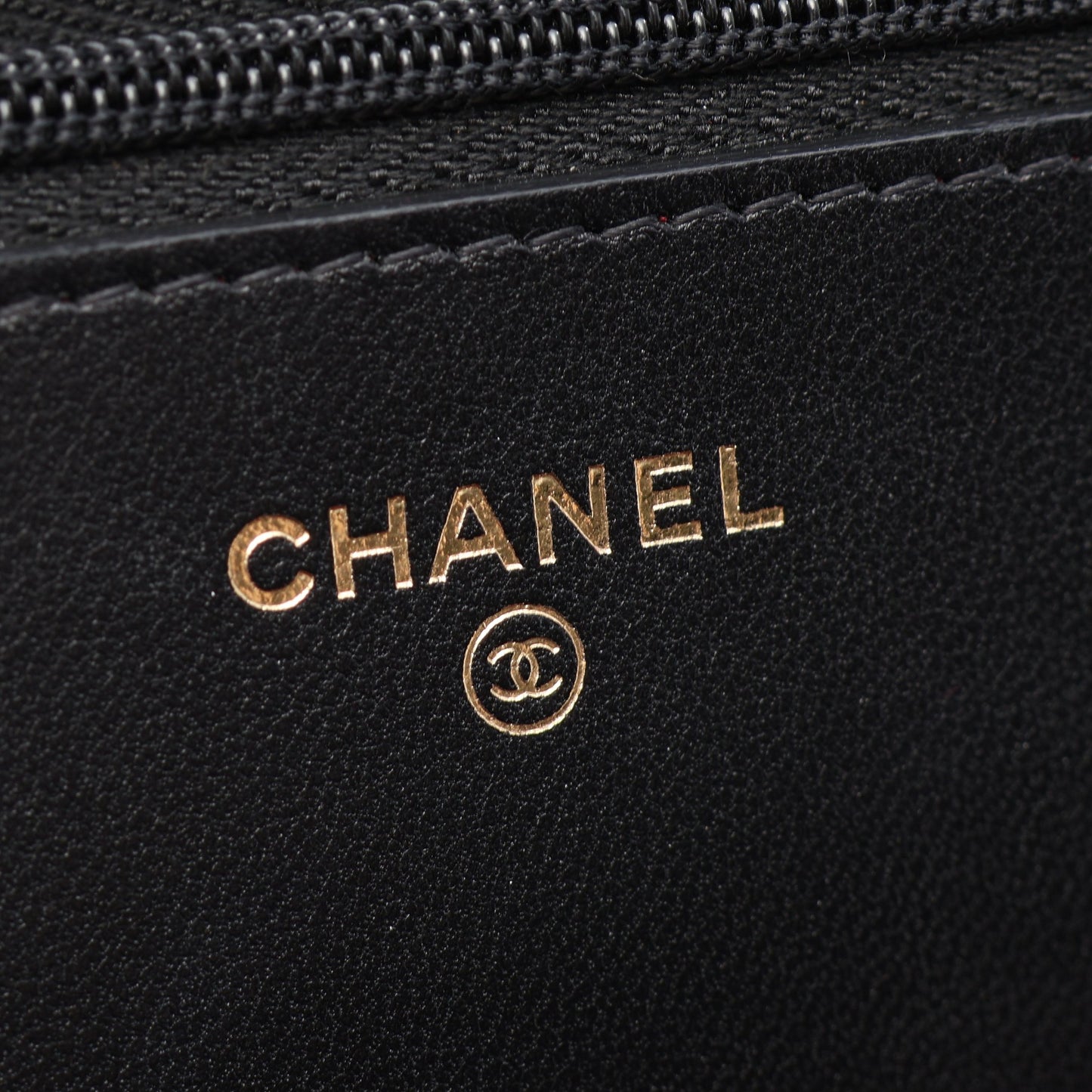 マトラッセ ハートロック チェーンウォレット ラムスキン ブラック ゴールド金具 シャネル バッグ CHANEL
