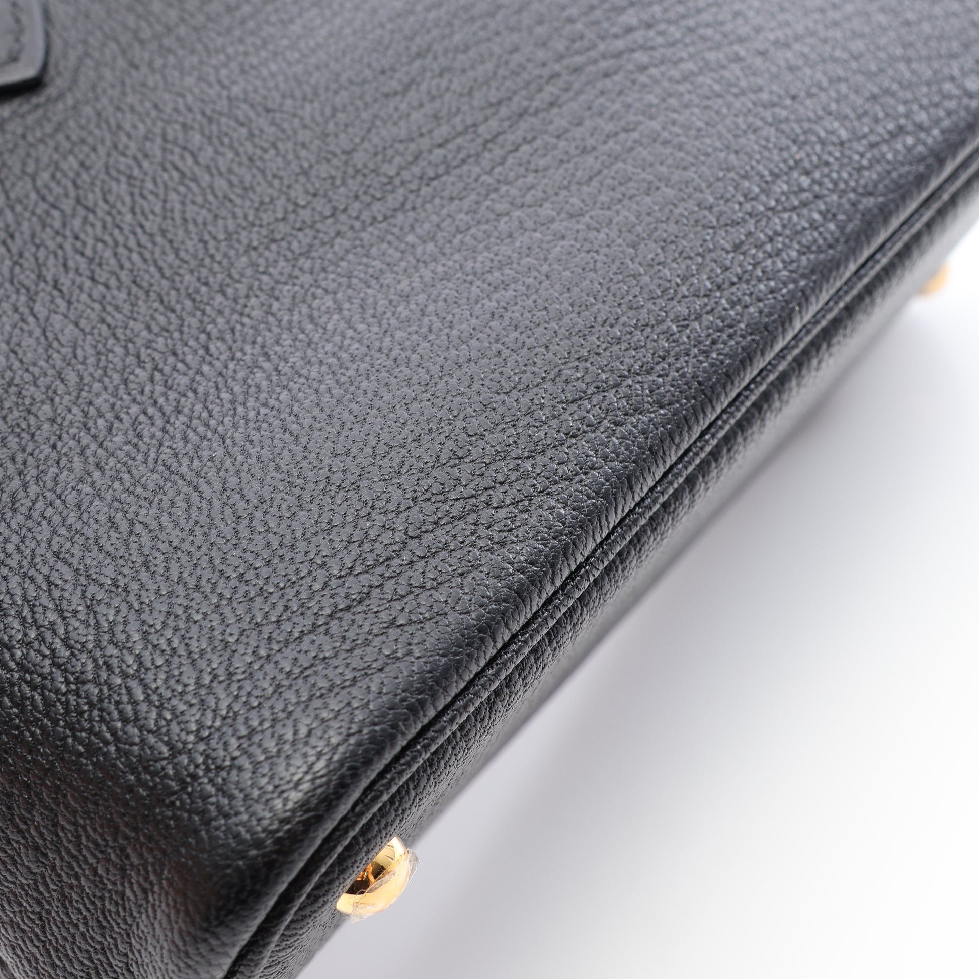ボリード1923 ミニ 2WAY ハンドバッグ シェーブル ブラック ゴールド金具 W刻印 エルメス バッグ HERMES
