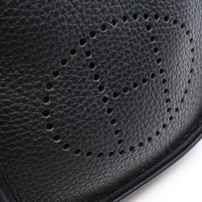 エヴリンTPM アマゾン ショルダーバッグ トリヨンクレマンス ブラック シルバー金具 U刻印 エルメス バッグ HERMES
