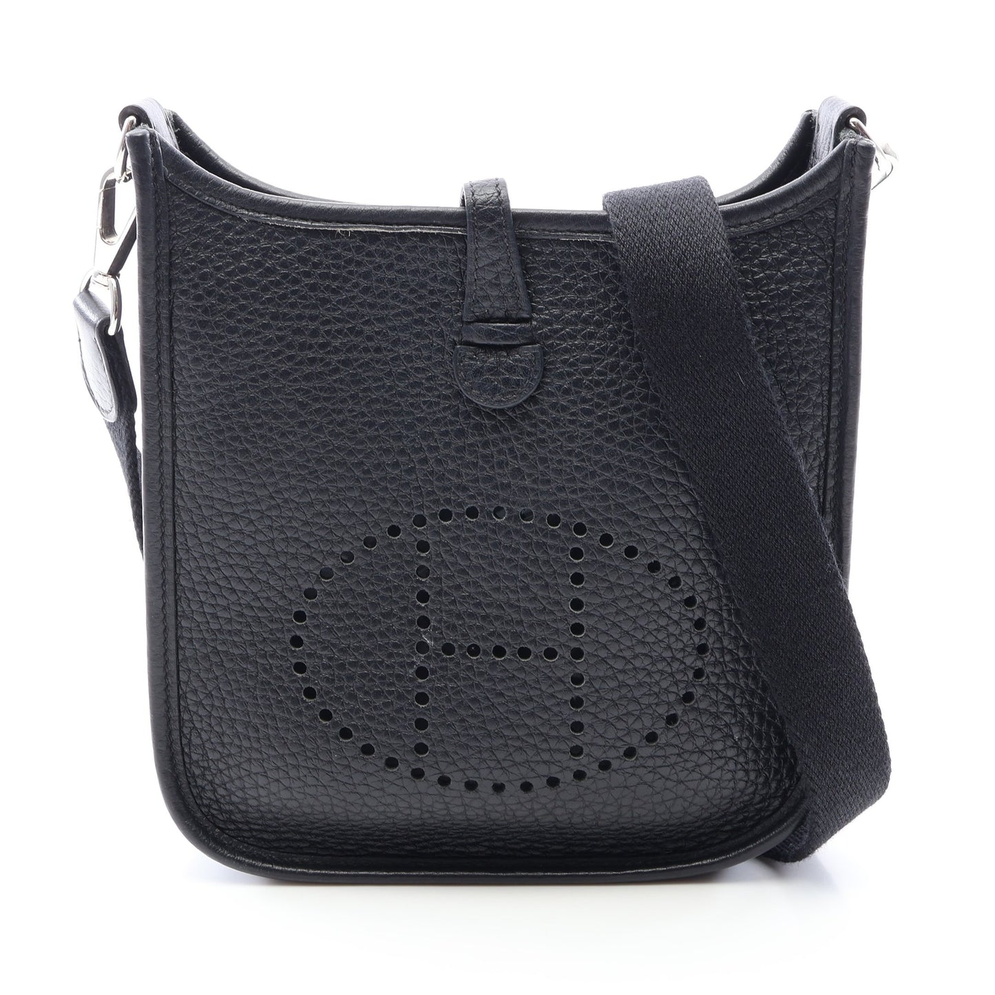 エヴリンTPM アマゾン ショルダーバッグ トリヨンクレマンス ブラック シルバー金具 U刻印 エルメス バッグ HERMES