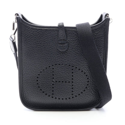 エヴリンTPM アマゾン ショルダーバッグ トリヨンクレマンス ブラック シルバー金具 U刻印 エルメス バッグ HERMES