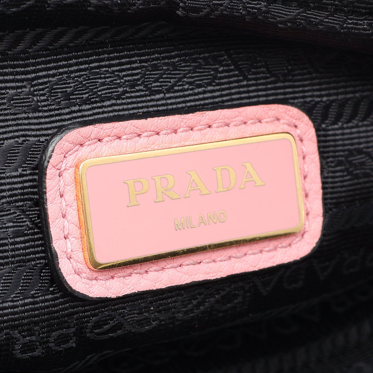 VIT DAINO 2WAY ショルダーバッグ レザー ピンク プラダ バッグ PRADA