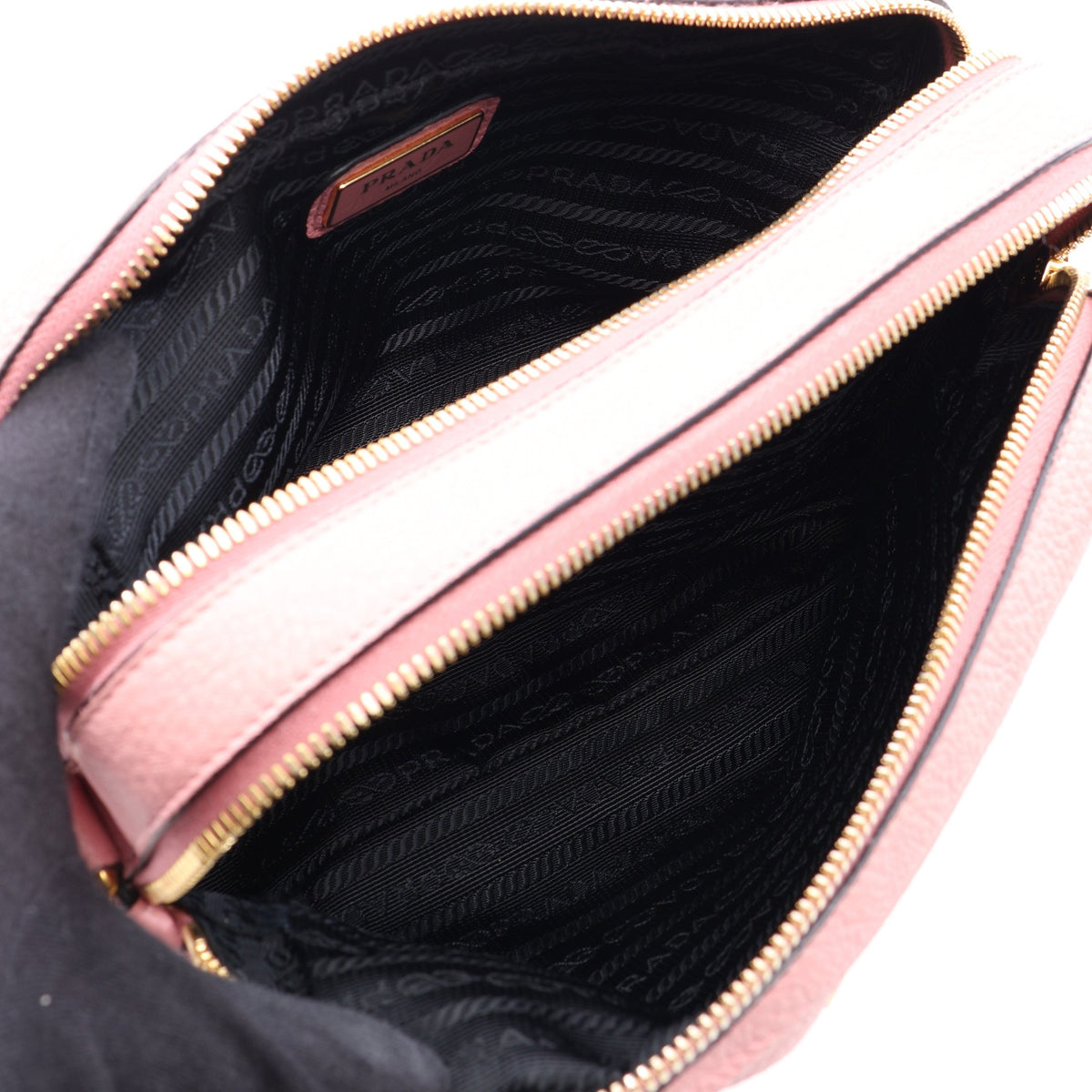 VIT DAINO 2WAY ショルダーバッグ レザー ピンク プラダ バッグ PRADA