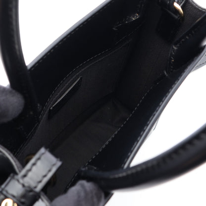 Standard A5 Tote Bag 2WAY ハンドバッグ レザー ブラック ロエベ バッグ LOEWE