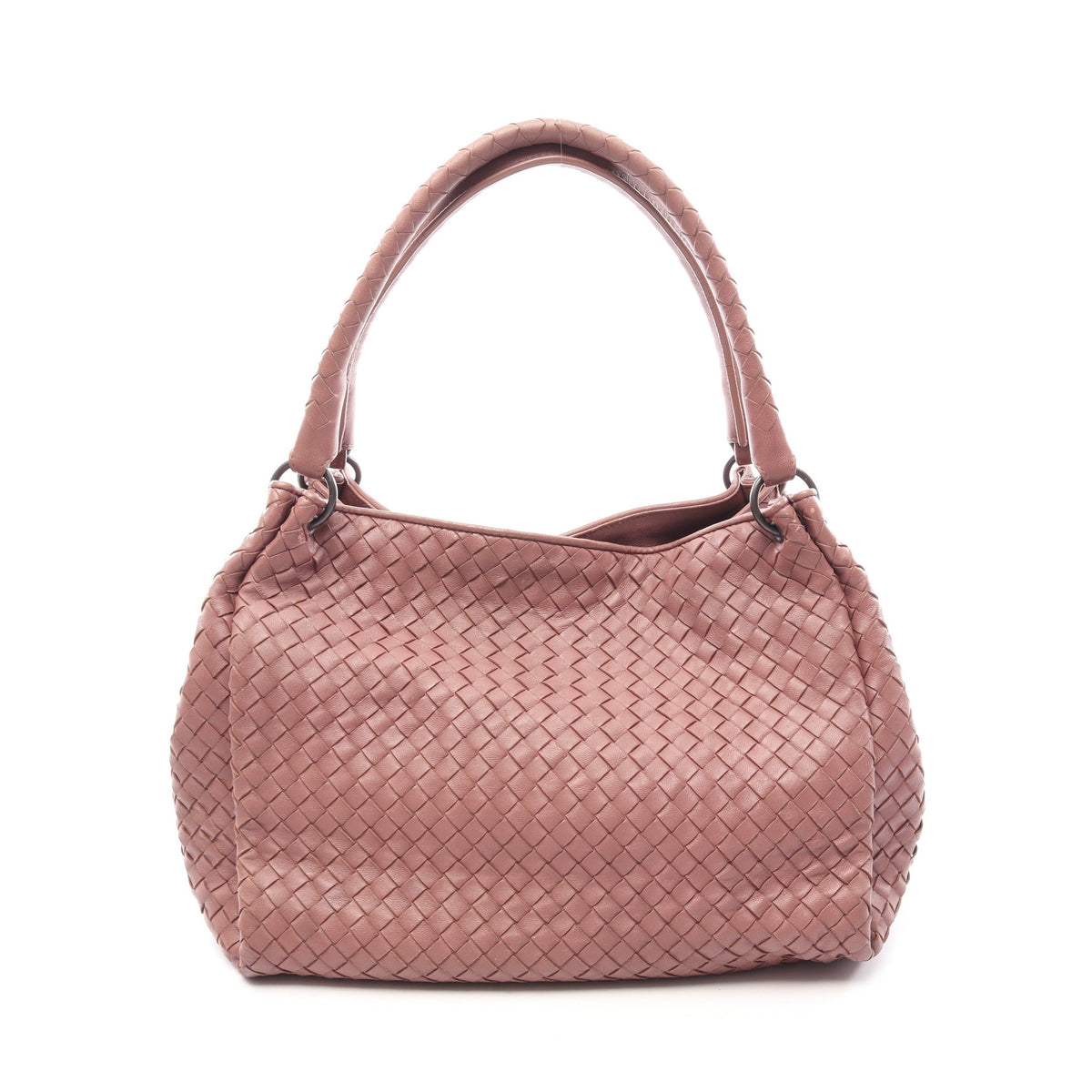 イントレチャート ハンドバッグ トートバッグ レザー ダスティピンク ボッテガヴェネタ バッグ BOTTEGA VENETA