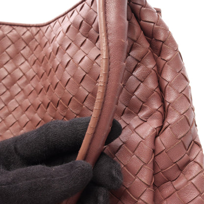 イントレチャート ハンドバッグ トートバッグ レザー ダスティピンク ボッテガヴェネタ バッグ BOTTEGA VENETA