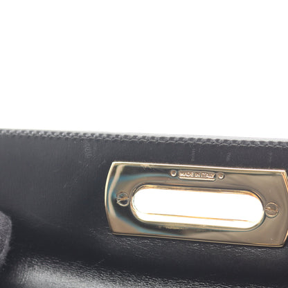 ガンチーニ 2WAY ハンドバッグ レザー ブラック サルヴァトーレフェラガモ バッグ Salvatore Ferragamo