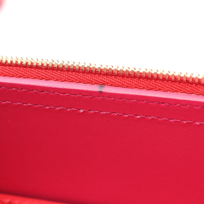 セルペンティ ジュエリーボックス 2WAY バニティバッグ ハンドバッグ レザー レッド ブルガリ