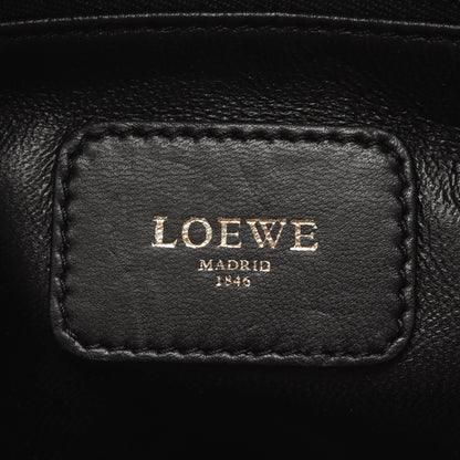 アマソナ28 ハンドバッグ レザー ブロンズ ロエベ バッグ LOEWE