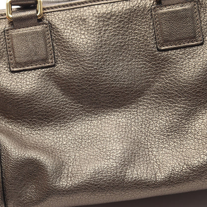 アマソナ28 ハンドバッグ レザー ブロンズ ロエベ バッグ LOEWE