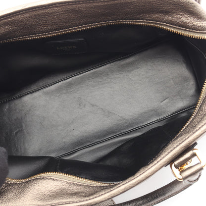 アマソナ28 ハンドバッグ レザー ブロンズ ロエベ バッグ LOEWE