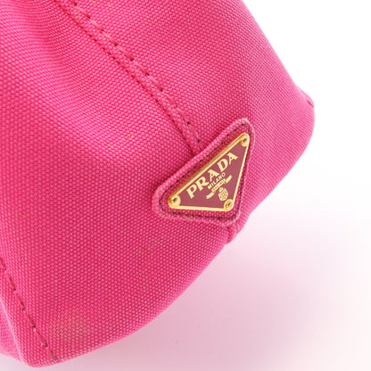CANAPA カナパ ミニ 2WAY ハンドバッグ トートバッグ キャンバス ピンク プラダ バッグ PRADA
