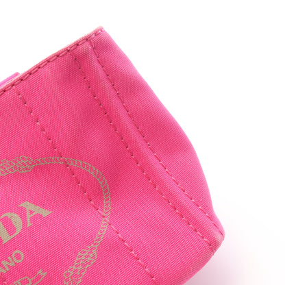 CANAPA カナパ ミニ 2WAY ハンドバッグ トートバッグ キャンバス ピンク プラダ バッグ PRADA