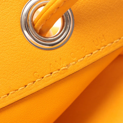 サック アリーヌ ミニ ムタード ショルダーバッグ ヴォースイフト オレンジ シルバー金具 C刻印 エルメス バッグ HERMES