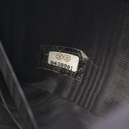 ココマーク ラウンドファスナー長財布 キャビアスキン ブラック ゴールド金具 シャネル