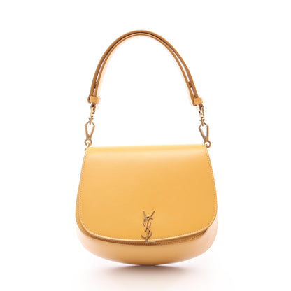 ヴォルテール ミニ ハンドバッグ レザー イエロー サンローランパリ バッグ SAINT LAURENT PARIS