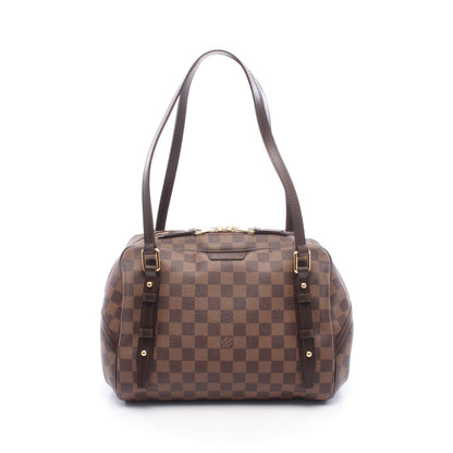 リヴィントンGM ダミエエベヌ ショルダーバッグ PVC レザー ブラウン ルイヴィトン バッグ LOUIS VUITTON