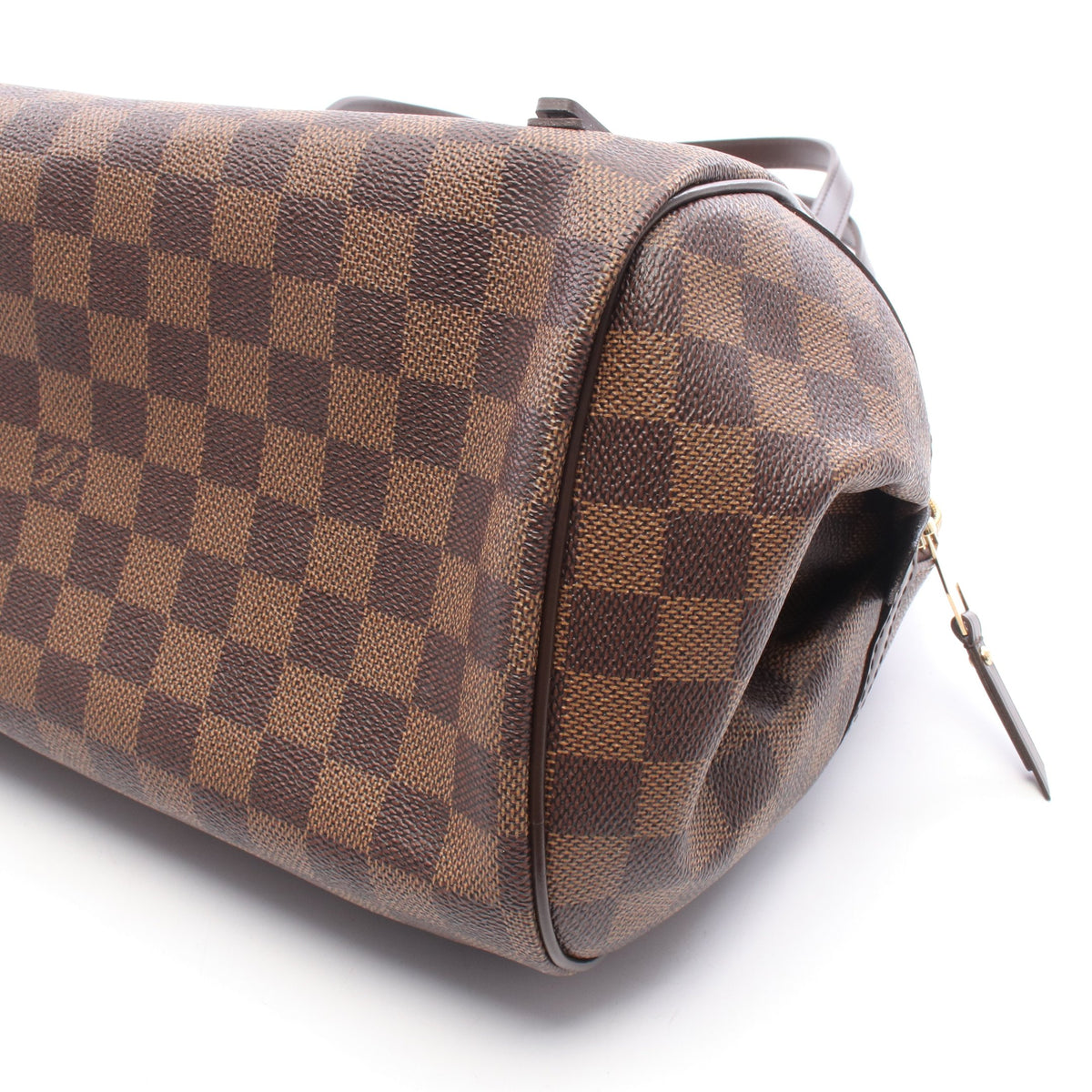 リヴィントンGM ダミエエベヌ ショルダーバッグ PVC レザー ブラウン ルイヴィトン バッグ LOUIS VUITTON