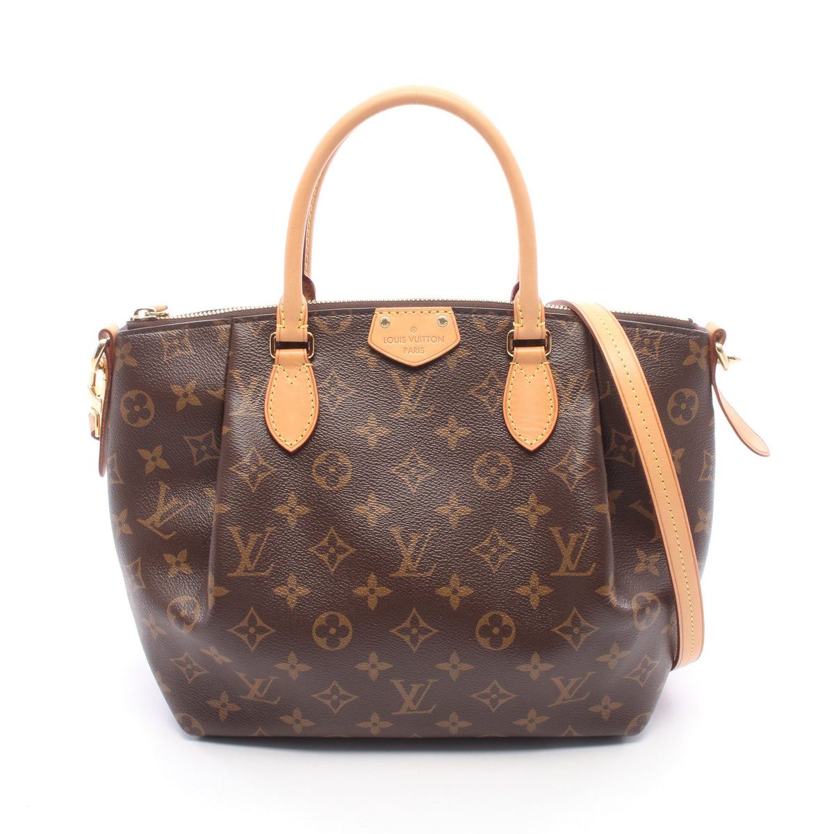 テュレンPM モノグラム 2WAY ハンドバッグ PVC レザー ブラウン ルイヴィトン バッグ LOUIS VUITTON