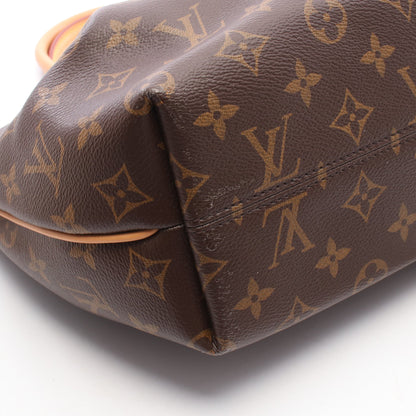 テュレンPM モノグラム 2WAY ハンドバッグ PVC レザー ブラウン ルイヴィトン バッグ LOUIS VUITTON