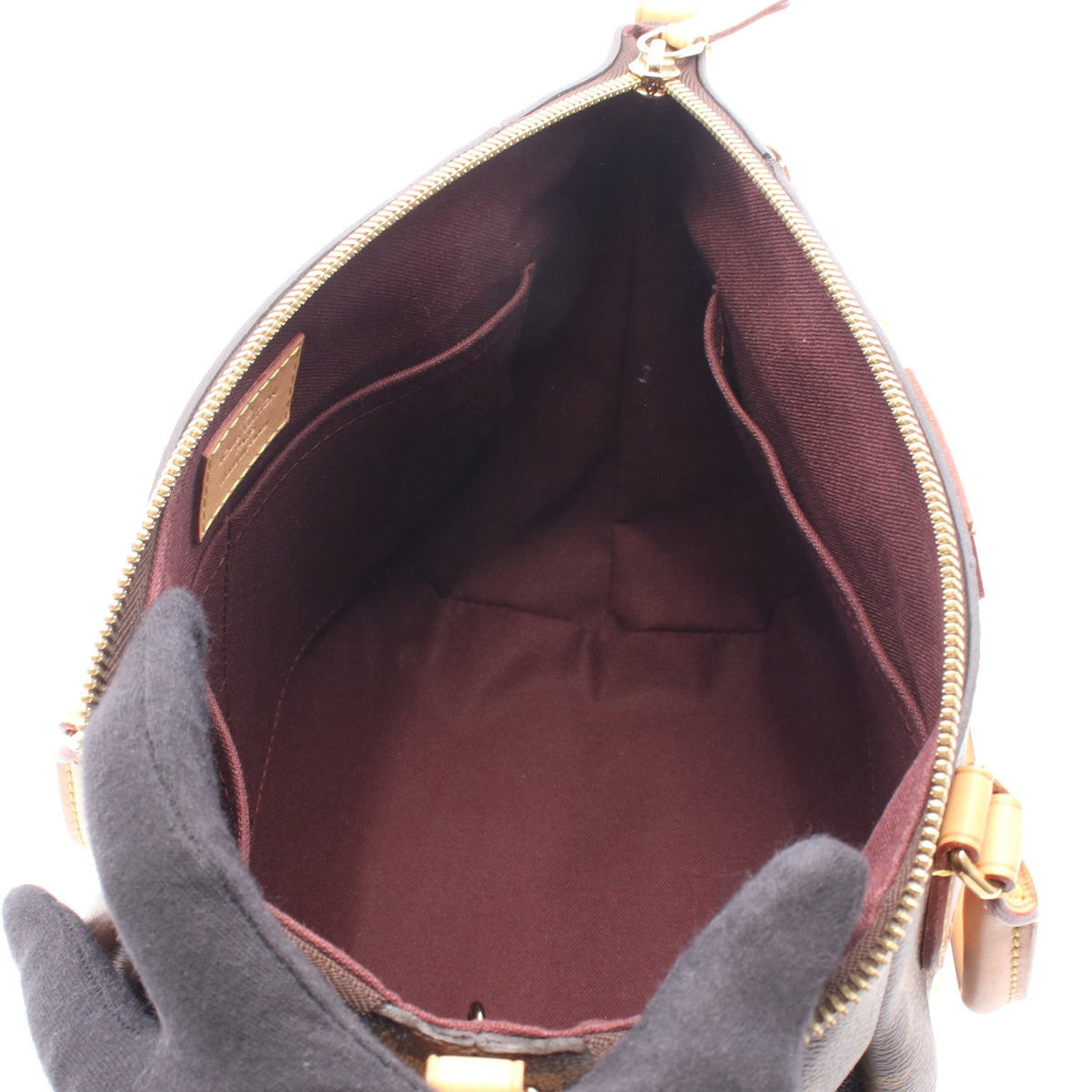 テュレンPM モノグラム 2WAY ハンドバッグ PVC レザー ブラウン ルイヴィトン バッグ LOUIS VUITTON