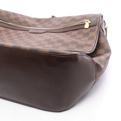 スペンサー ダミエエベヌ ショルダーバッグ PVC レザー ブラウン ルイヴィトン バッグ LOUIS VUITTON