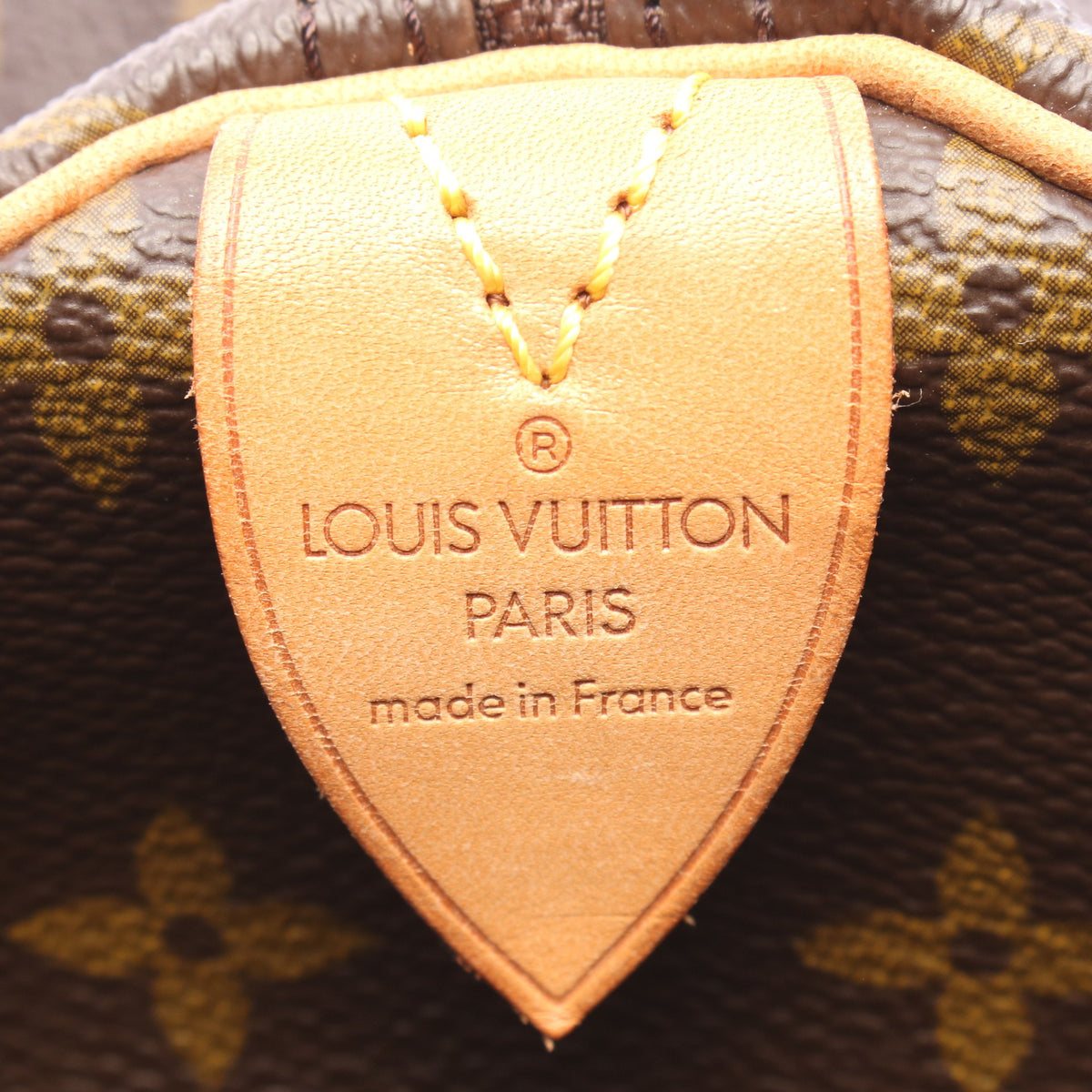 スピーディ30 モノグラム ハンドバッグ PVC レザー ブラウン ルイヴィトン バッグ LOUIS VUITTON