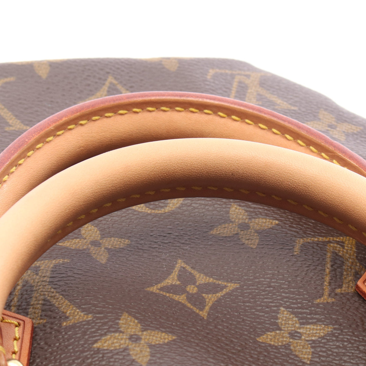 スピーディ30 モノグラム ハンドバッグ PVC レザー ブラウン ルイヴィトン バッグ LOUIS VUITTON